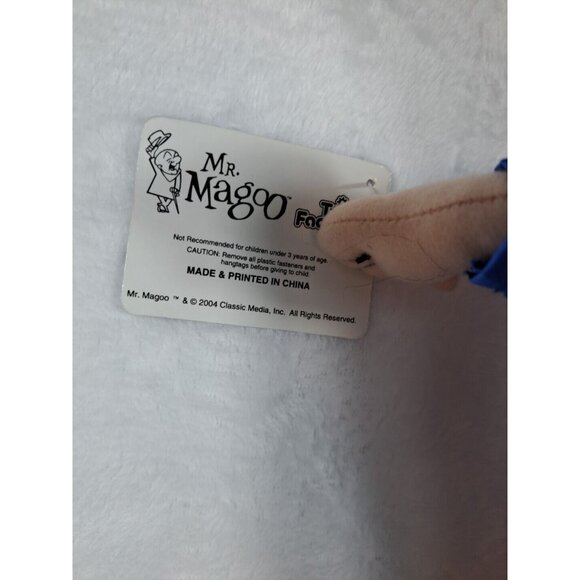 VTG Mr. Magoo Patriotic Plush Doll 12" Uncle Sam Outfit Stars Stripes Toy Factor - Picture 5 of 9